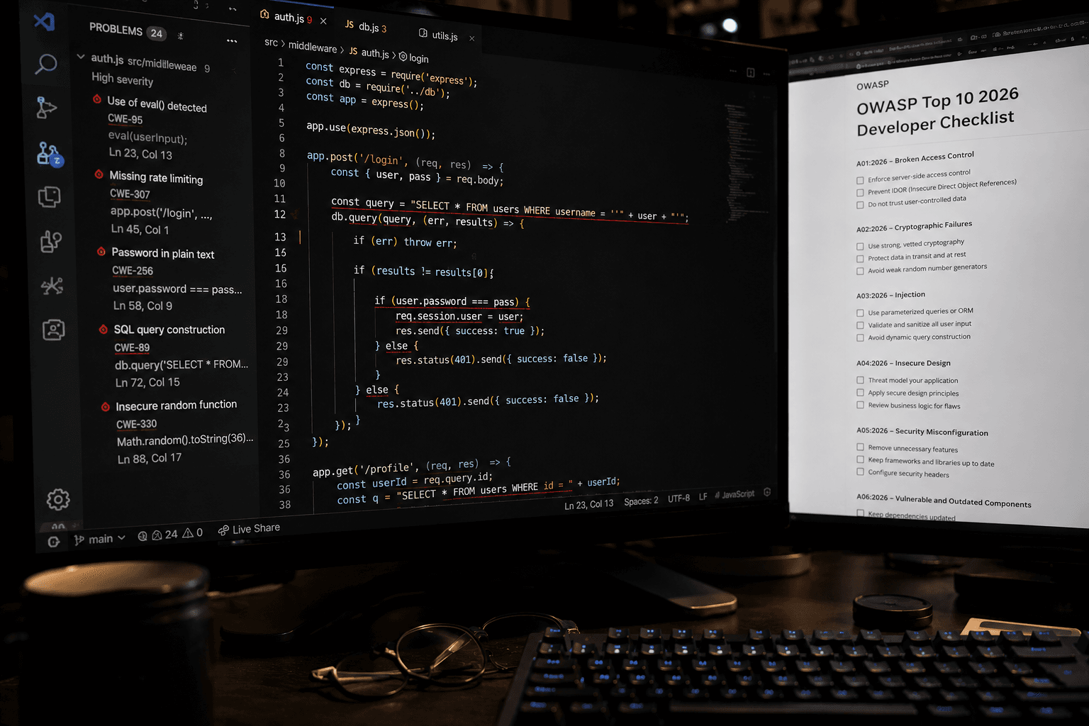 Website & Code Auditing
